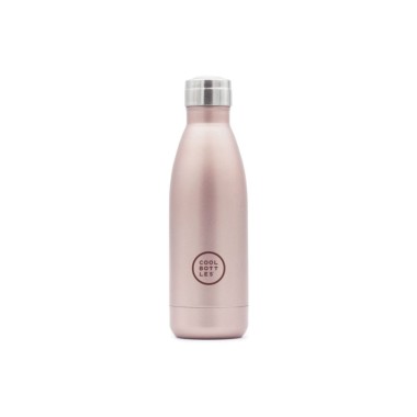 Butelka termiczna 350 ml Cool Bottles Triple cool Metallic Rose