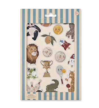 Zestaw naklejek Puffy Stickers Animals