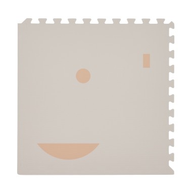 Mata piankowa Puzzle Shape Peach