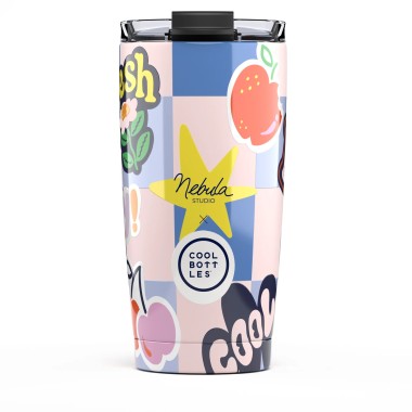  Cool Bottles Kubek termiczny 550 ml Xclusive! Nébula – Sticker Fever