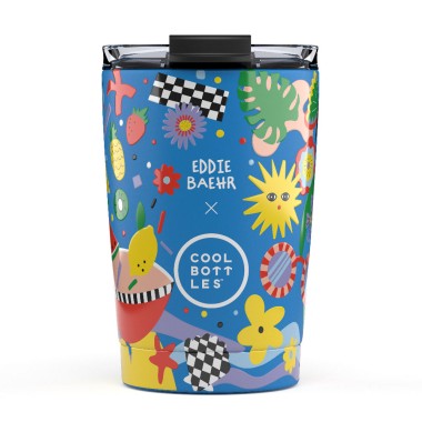 Cool Bottles Kubek termiczny 330 ml Xclusive! Eddie Baehr – Sunshine Fiesta