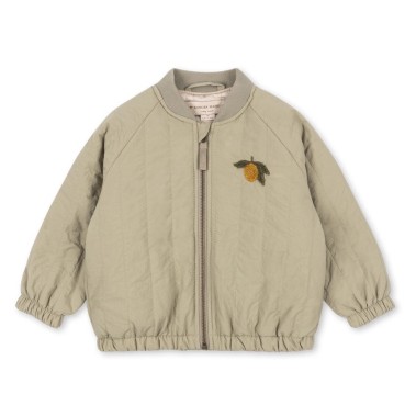 Kurtka bomberka JUNO TERRY BOMBER JACKET Laurel Oak