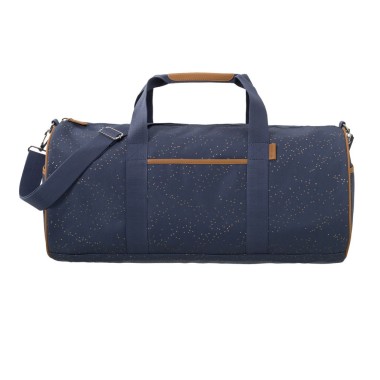 Torba Weekender bag Złote kropki Indigo